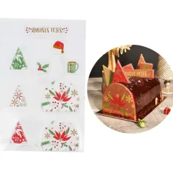 Transfert Chocolat Theme Noël Classique